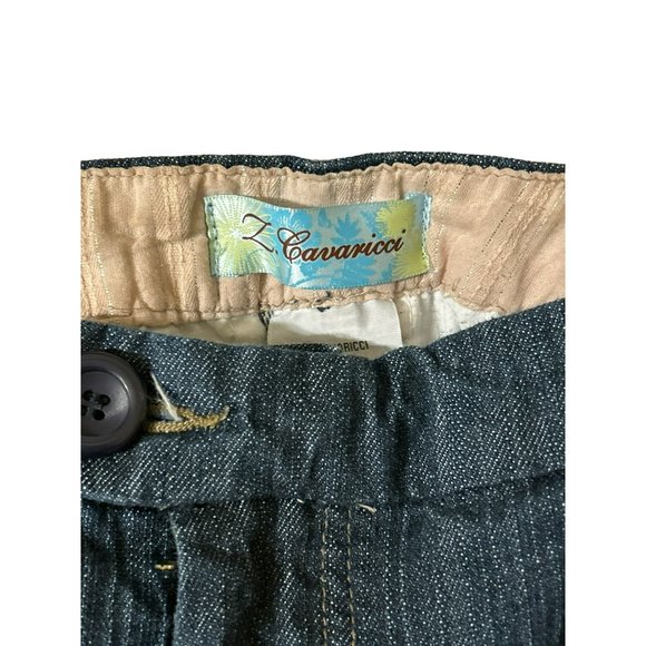 Vintage Z Cavaricci Women's Wide Leg Denim Jeans Size 8 1990s Retro Y2K Style - Picture 3 of 5